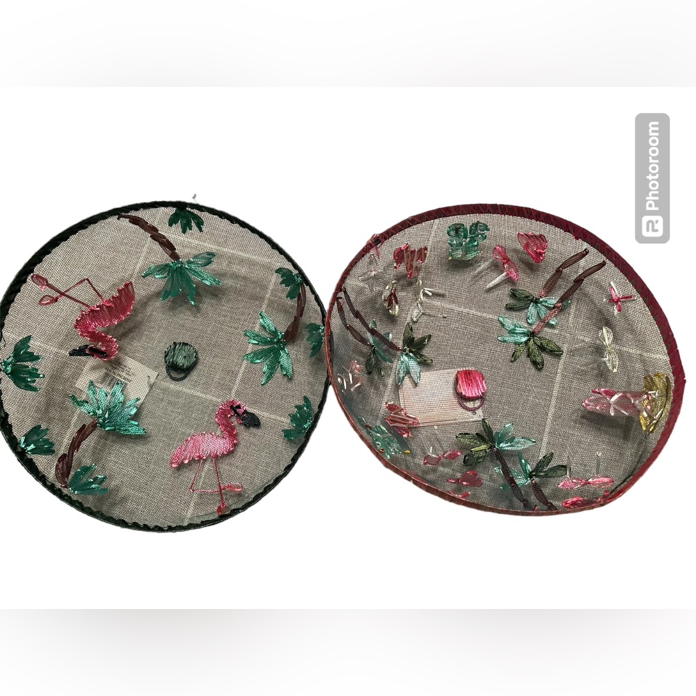 Set of 2 picnic screen domes never been used